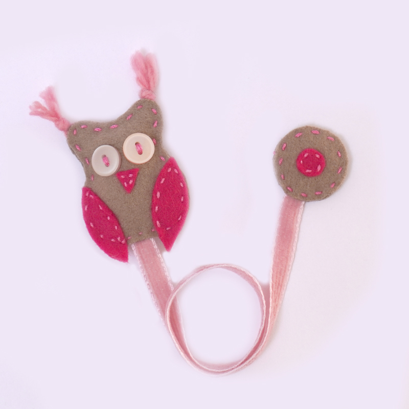 DIY baglyos könyvjelző